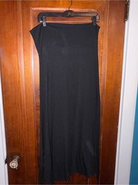 Mossimo Supply Co. Black Flowing Maxi Skirt